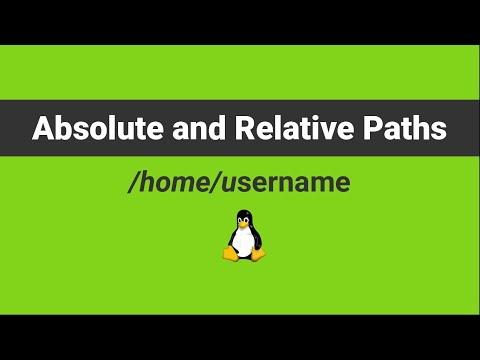 Absolute And Relative Paths In Linux