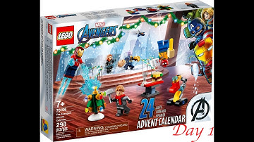 LEGO Marvel Advent Calendar 2021 - Day 1