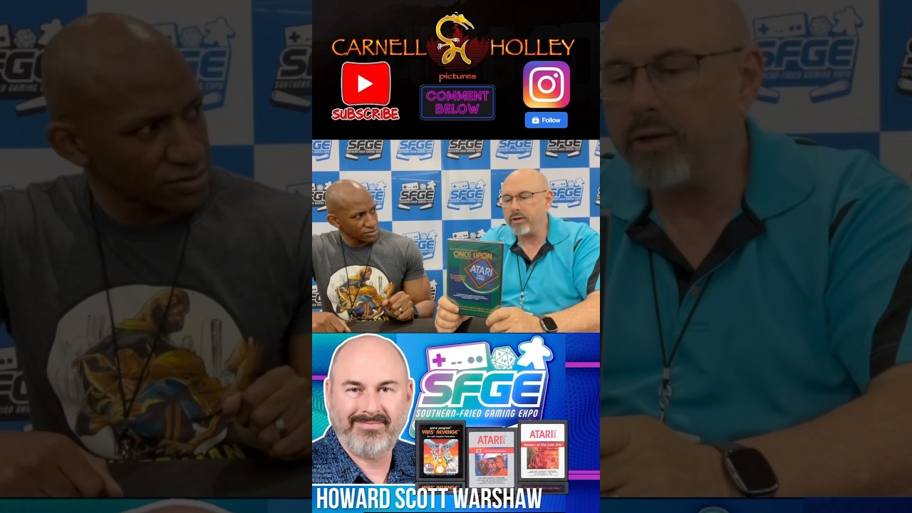 Game Designer Howard Scott Warshaw Book Signing