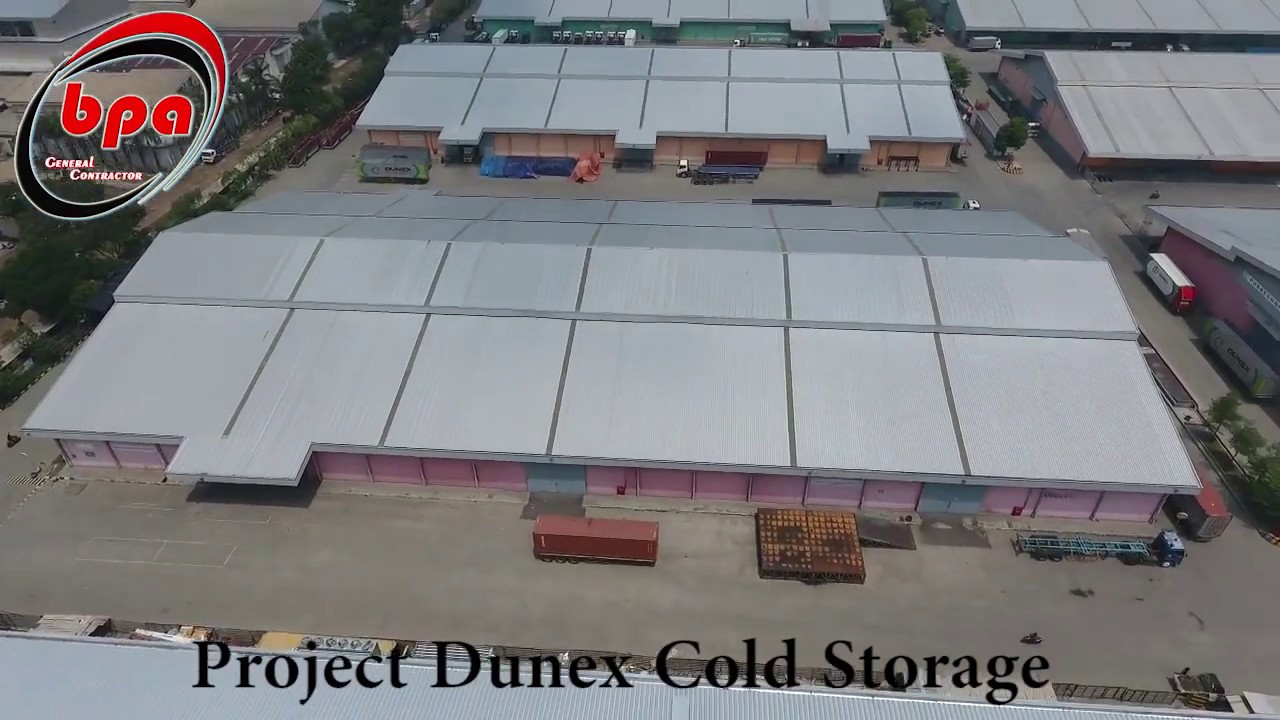 Proyek Pembangunan Cold Storage Dunex - YouTube