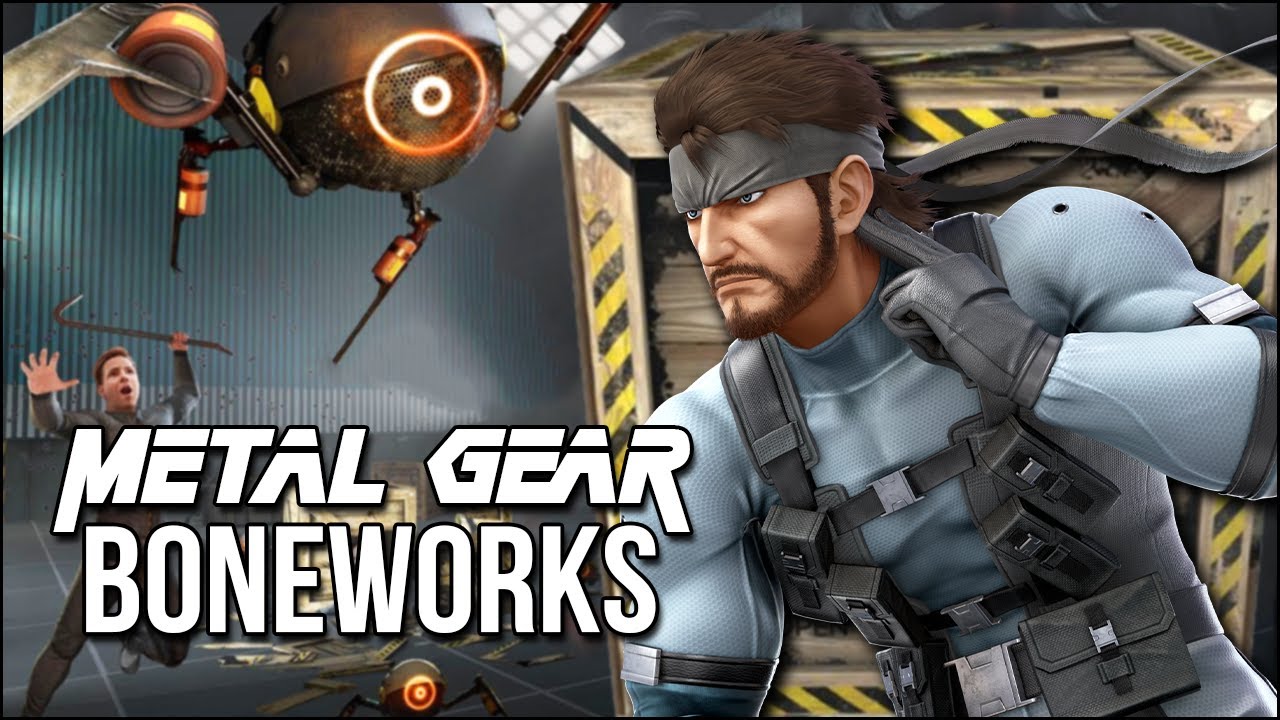 Boneworks Become Solid Snake In This Insane Metal Gear Solid Mod!