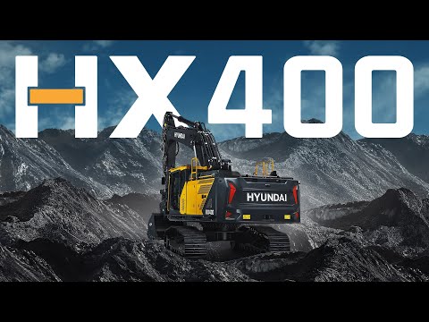 장비소개 | HX400 차세대 굴착기