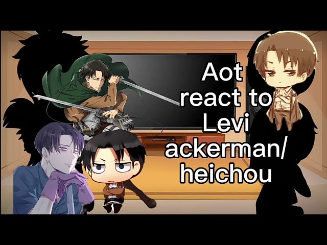Aot react to Levi Ackerman/Heichou‖Short as Levi‖Read Des!!‖ class=
