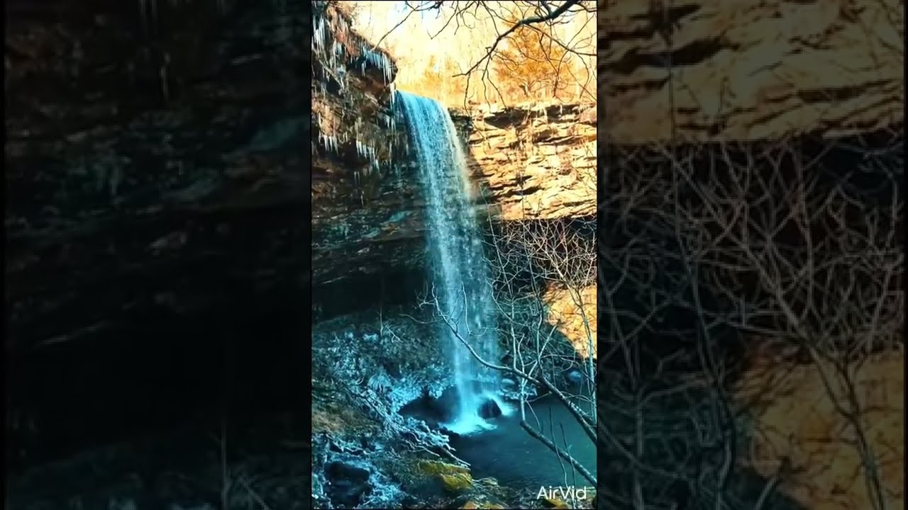 Bowers Hollow Falls NW Arkansas A 60ft Straight Drop This Place Is AWESOME 