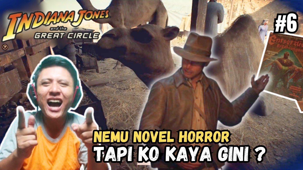 SPHINX MASSAGE DAN ONTA ARAB | Indiana Jones and The Great Circle