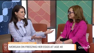 Freezing your eggs after 40: Morgan Hoffman shares her fertility journey, alongside Dr. Garcia, REI