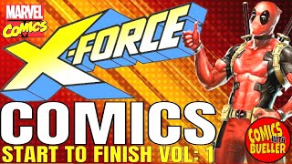 X-FORCE COMIC BOOK ENCYCLOPEDIA VOL 1 & More - Complete guide to Marvel Comics History