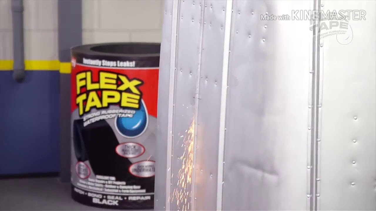 The power of flex tape..... YouTube