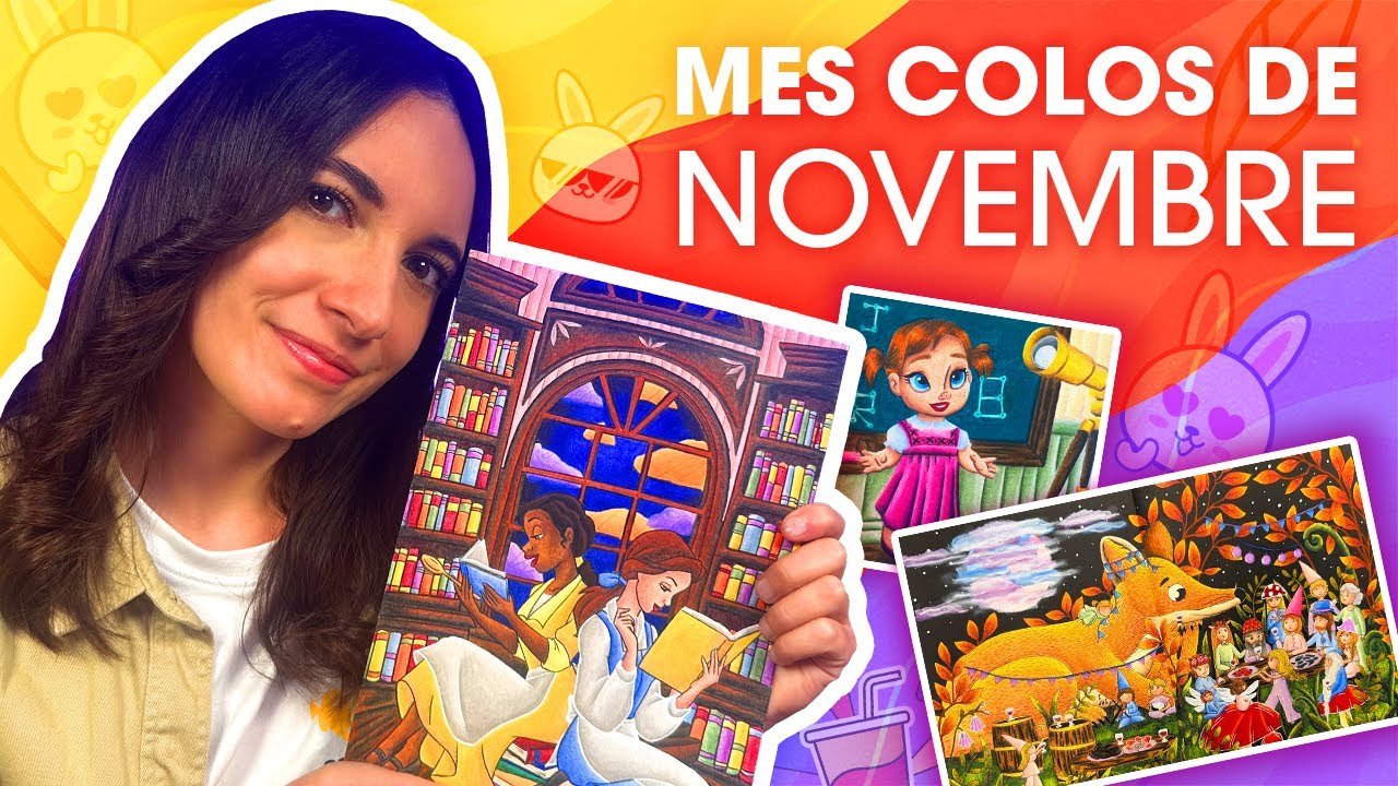 Mes coloriages terminés de NOVEMBRE 2025 ✨ Enfin de la variété! Disney, Pokémon, Hanna Karlzon...