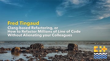 How to Refactor Millions of Line of Code Without Alienating your Colleagues - Fred Tingaud C++onSea