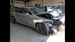 FRONT END JTHGZ1E2XP5028842 2023 Lexus IS 350 F S