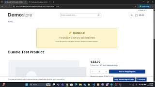 Shopware 6 Backend Internship - Part 2 Product Bundle Plugin