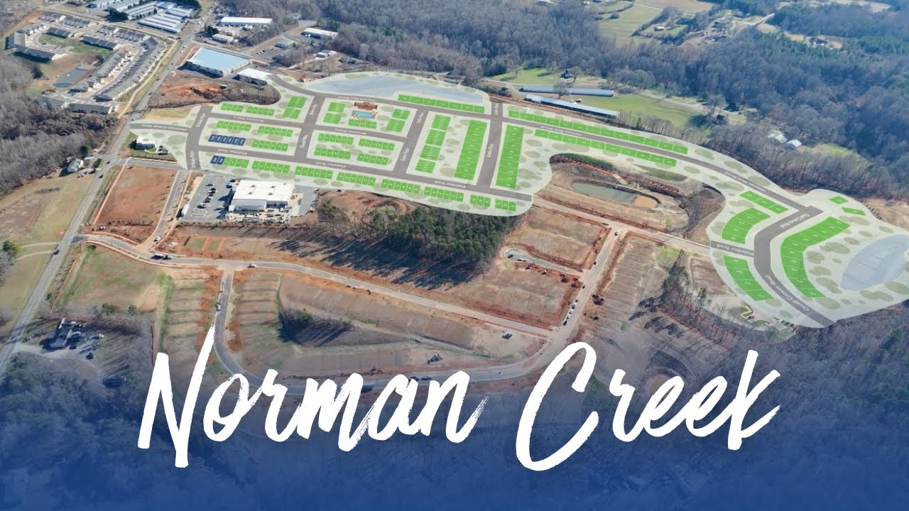 Norman Creek | Map Overlay | Troutman, NC - YouTube
