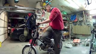 Simson S51 Enduro Cold start