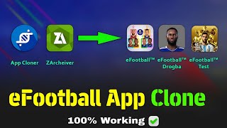 Clone eFootball 2024 Mobile🔥How To Use Multiple Konami Account In Same Phone🔥Cloning All Problem Fix screenshot 5