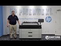 HP DesignJet XL 3600 Wide Format Printer demonstration with Mike Hesser Eastern Engineering