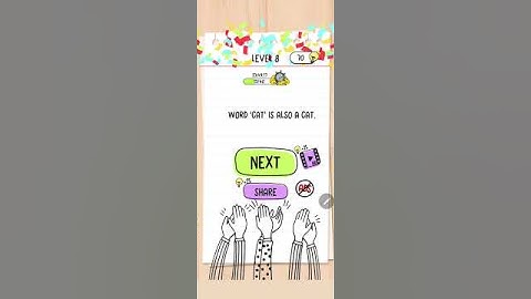 Brain Test Level 8 Solution & Walkthrough | Tricky Puzzles (Android & iOS Shorts)