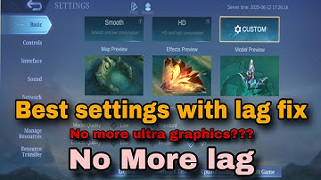 MLBB Removed Ultra Graphics? New Settings = No More Lag!