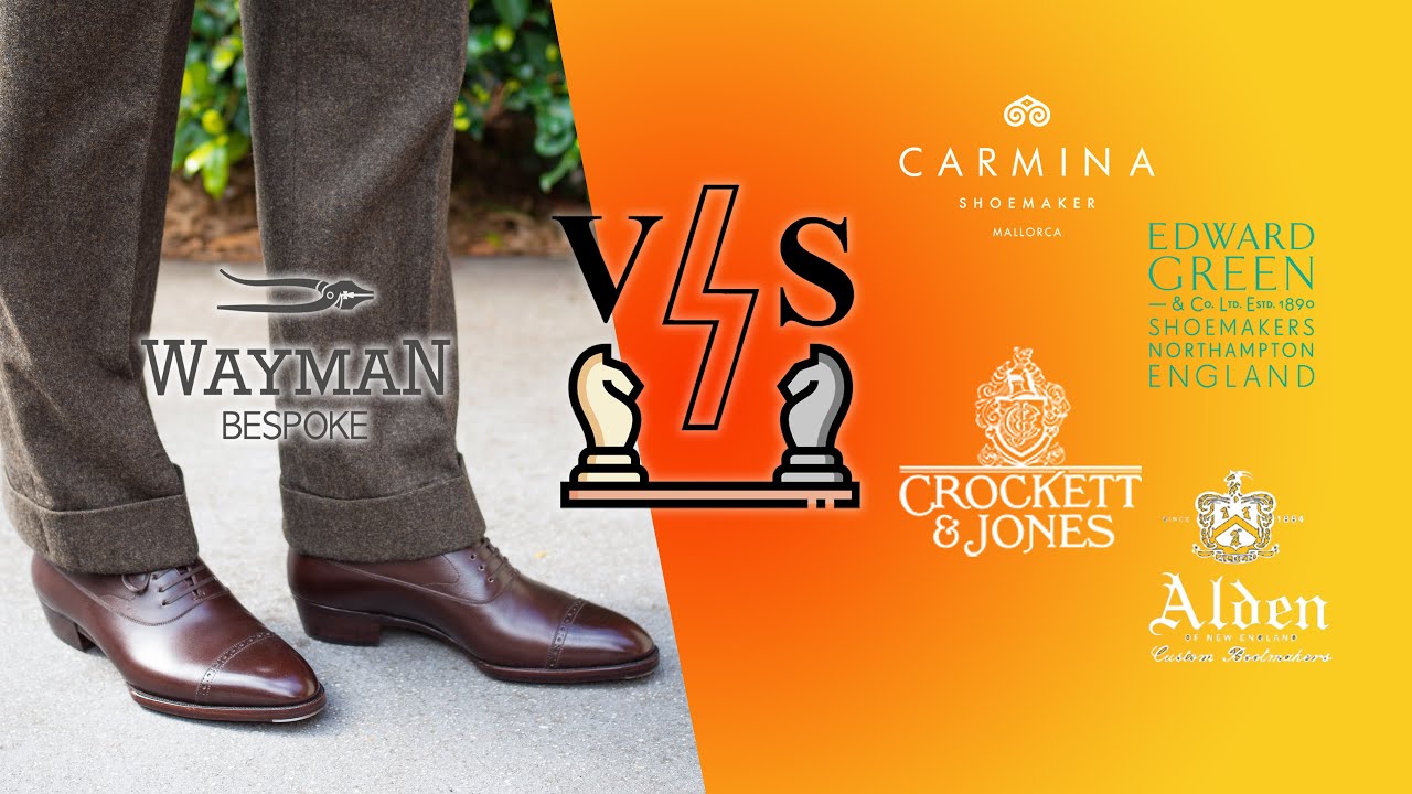 Bespoke VS Readytowear Wayman Bespoke VS Carmina, Edward Green