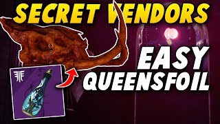 SECRET QUEENSFOIL VENDOR! - How to Easily Get Tinctures of Queensfoil! (Destiny 2 Forsaken) screenshot 1