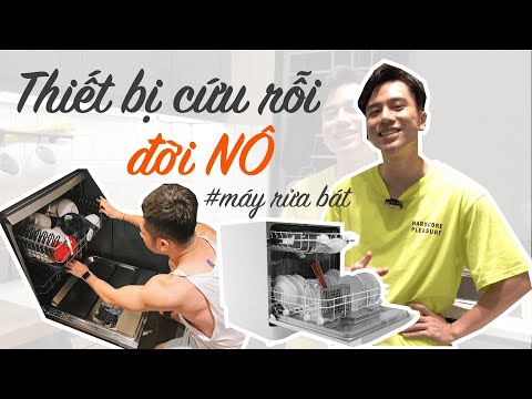 KHÁM PHÁ SỰ KÌ DIỆU CỦA MÁY RỬA BÁT - Thiết bị cứu rỗi đời Nô ;)) // Dinology