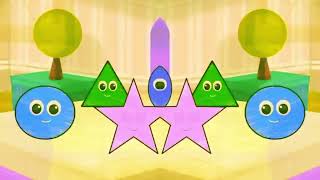 Five Little Shapes || Jumping on the Bed || Square || Triangle || Nursery Rhyme || Effects