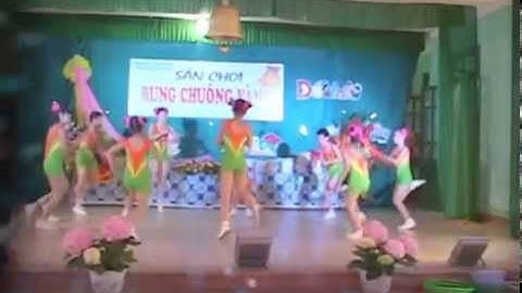 Aerobich TRƯỜNG TIỂU HỌC THỊ TRẤN QUỲNH CÔI THÁNG 4  2015