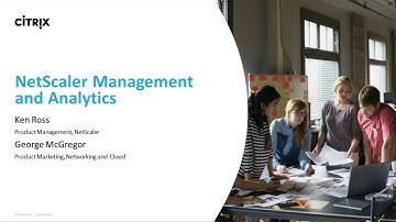 Citrix NetScaler MAS: Application visibility and control in the cloud