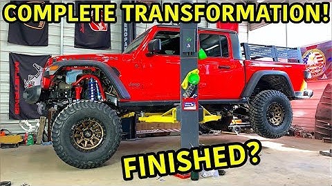Rebuilding A Wrecked 2020 Jeep Gladiator Rubicon Part 14
