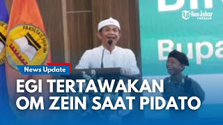 MOMEN KOCAK Egi Saprol PP Tertawa Saat Om Zein Berpidato Hadapi Rektor dan Civitas Akademika UNISMU