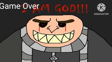 Despicable Me! (English SNES Bootleg) Continue and Game Over Screen As Vector