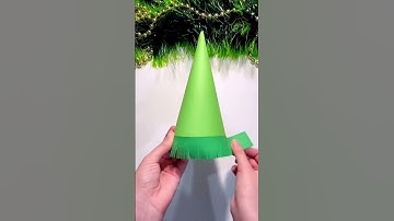 How to Make a 3D Paper Xmas Tree DIY Tutorial
