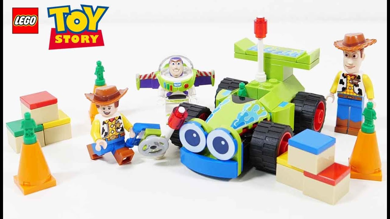 全く似ていないけど...レゴトイストーリー４ ウッディ＆ RC 10766 LEGO Toy Story 4 Woody & RC Speed  Build review 2019 set 10766!