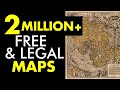 PUBLIC DOMAIN MAPS - High Resolutions, Free To Use For Art Projects, T-Shirts, Redbubble, Teepublic