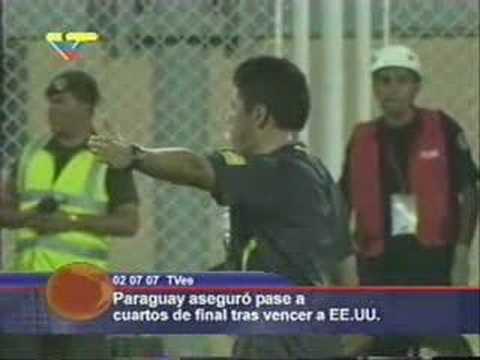 Copa America 2007: Paraguay 3- USA 1