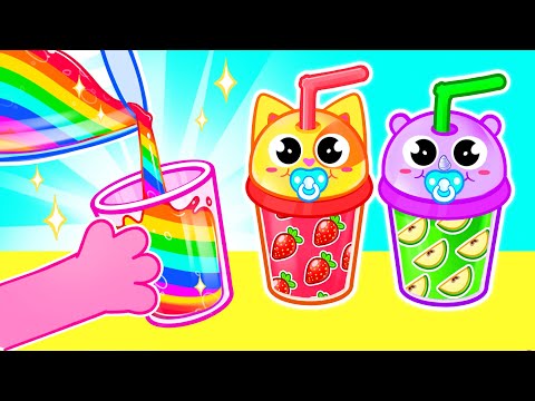 видео: Juice for Kids | Funny Songs For Baby & Nursery Rhymes by Toddler Zoo