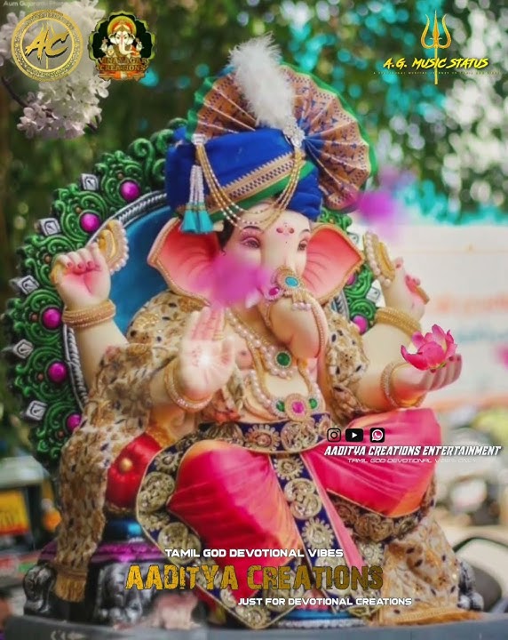 Munthi Vinayaganeh | SVDUM MUSIC PRODUCTION | SARITHIRAN | DEVOTIONAL STATUS | AADITYA CREATIONS