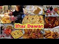 Dawat volg 2024  zabrdast dawat iftar ki teyari  steam roast chicken   ras malai cake  chick