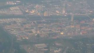 Aerial view of Eastman Chemical Company and Wellmont Holston Valley Hospital