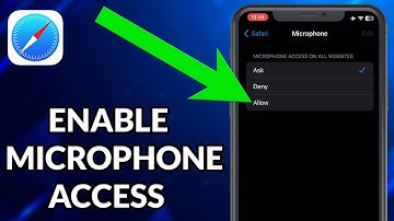 How To Enable Microphone Access In Safari