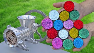 Experiment Colorful Oreo vs Meat Grinder | Top 5 Experiments