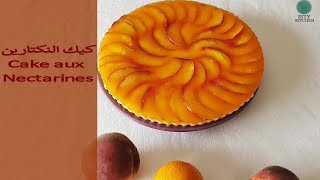 Cake aux Nectarines / كيك النكتارين