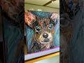 This Chihuahua Got Frosted Like a Cupcake #impastoart #art #artshorts