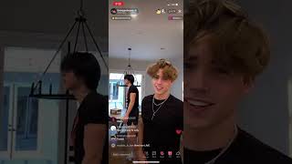 Hype House TikTok live (LOTS of PACKSON content)