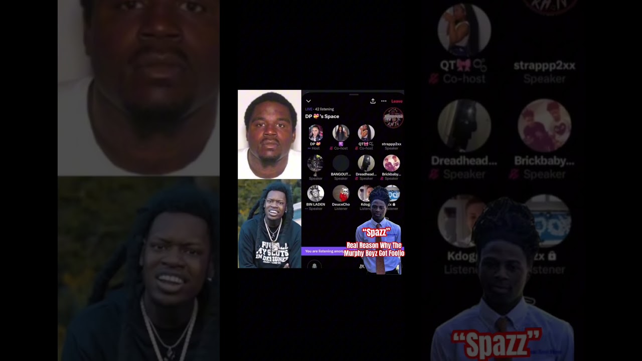 Julio Foolio Wanted Suspect Davion Murphy Went Live On X Spaces Going Crazy Spazzing Out Not Hiding!