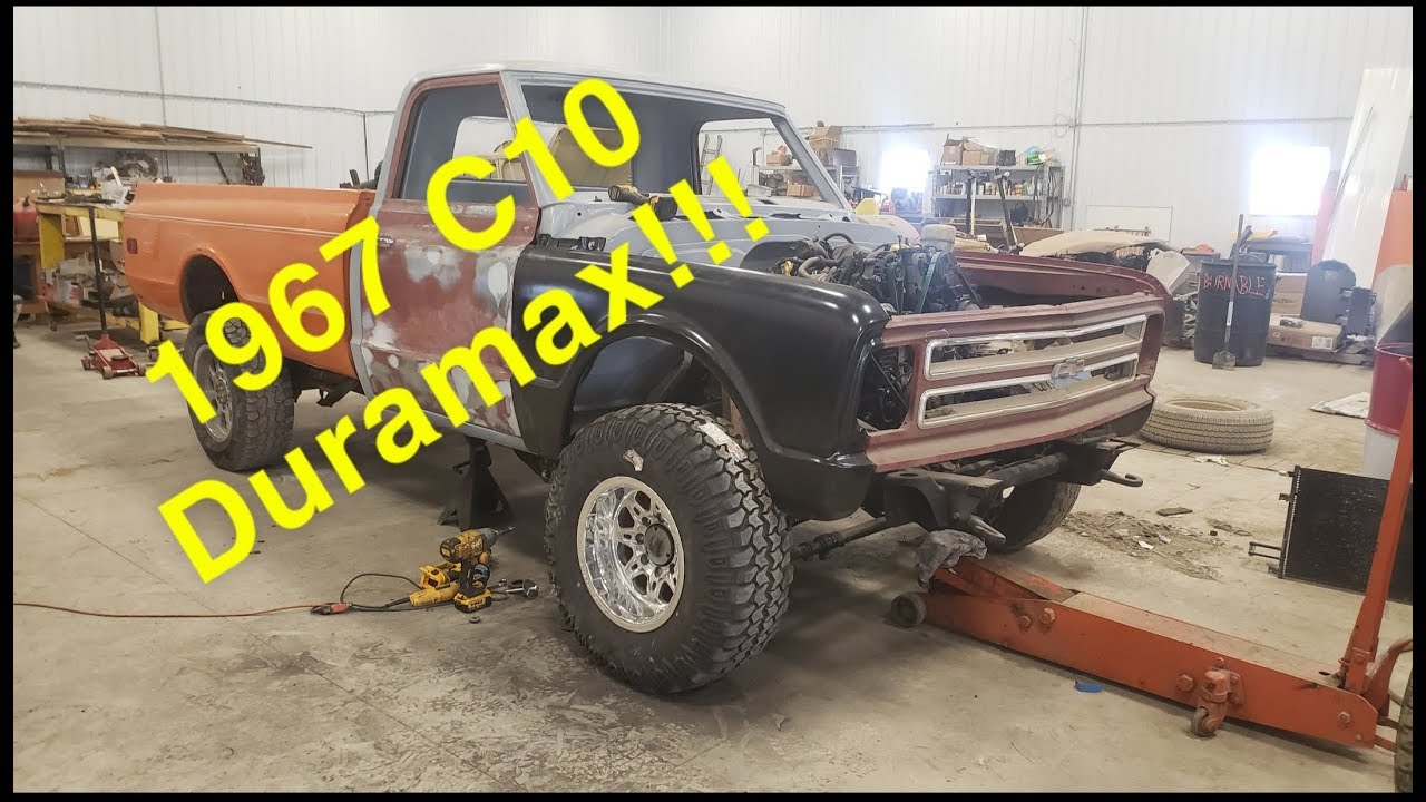 Duramax Swapping my 67 c10! Ep. 4 - YouTube
