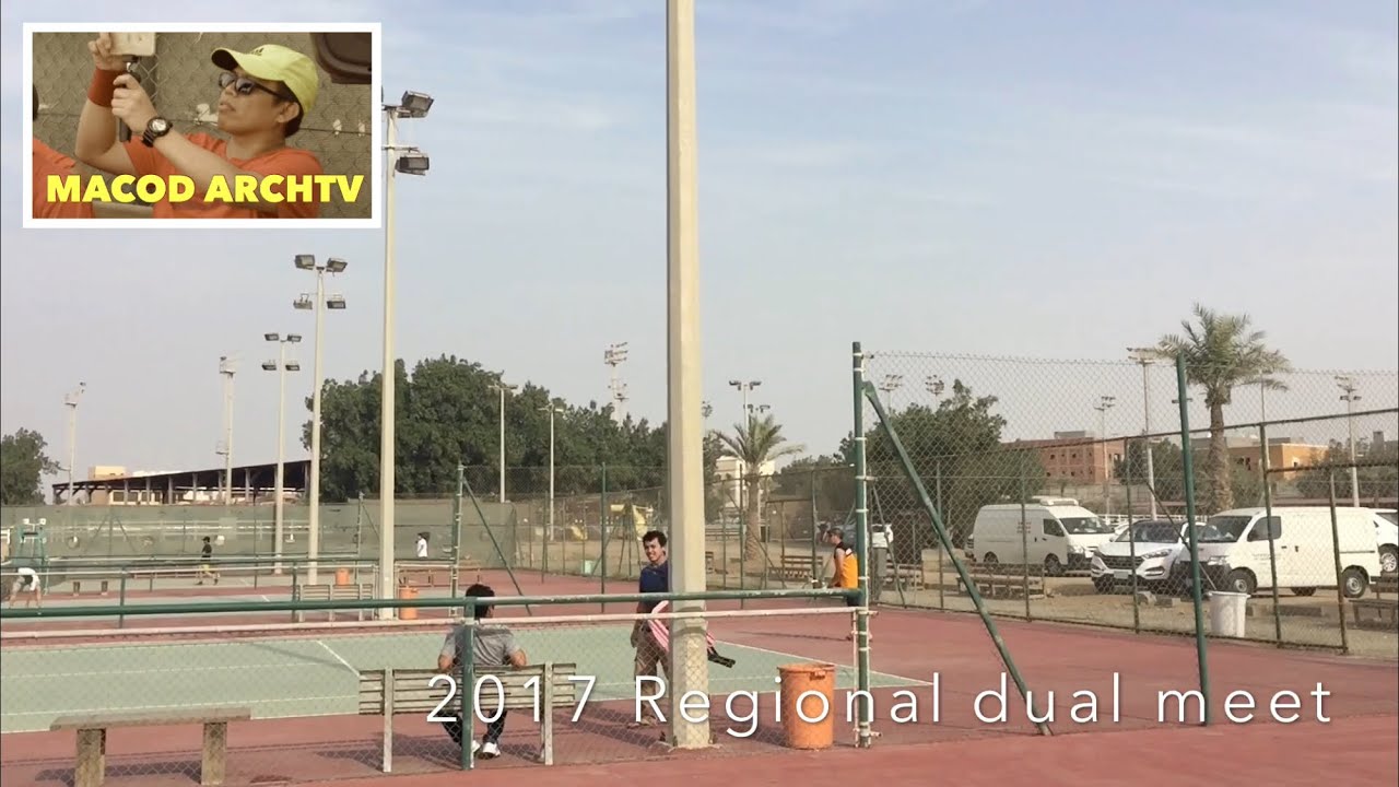First dual meet tennis maranao tournament in jeddah YouTube