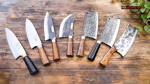 Các Mẫu Dao Chặt Gà Ngọt Lịm - Hàng Chuẩn Của HTX Dao Phúc Sen