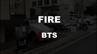 Romanized Karaoke♬ FIRE - BTS 【No Guide Melody】 Instrumental