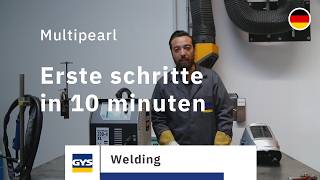 [DE] Tutorial Multipearl 200-4 XL (MIG-MAG/MMA/TIG)